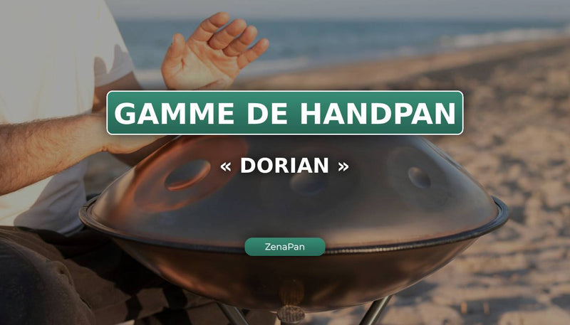 Dorian skala på handpan